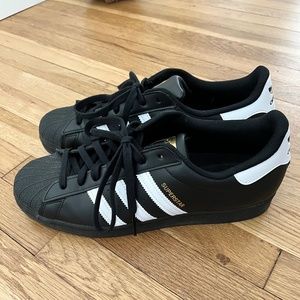Adidas Superstar Shoes Mens Black 11